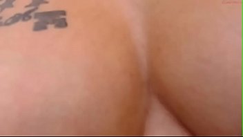 Preview 1 of Transscrotal Piercing - Pregnant Antonia smoking masturbation
