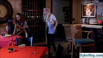 Preview 1 of Leonardo Korocot - Waitress helps c. client
