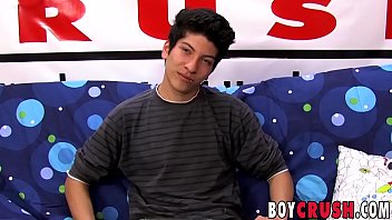 Preview 2 of Darwin Sex Xxx - Fresh twink jerks off and cums hard at the casting couch