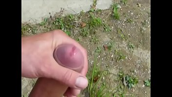 Preview 4 of Her Old - wanking hot dick outdoor