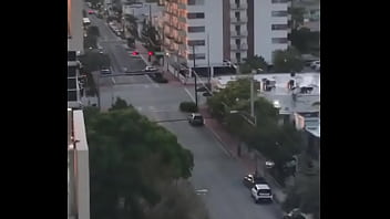 Preview 1 of Dirty Butt Tube - ebony couple sex on the balcony