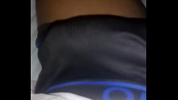 Preview 3 of Janwar Wali Sexy Bf - Meu pau grande vibrando na cueca box