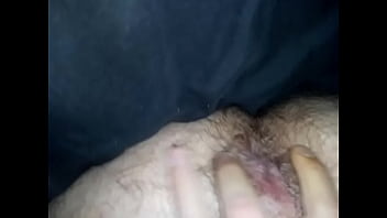 Preview 2 of Liza Dell Using Condom - Hairy boy plays with butt