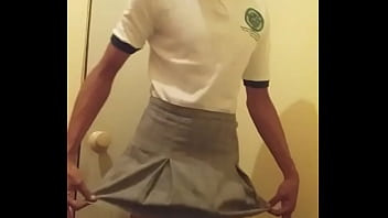 Preview 1 of Afgan Jasmeenia - Tania Colegiala con su rico uniforme