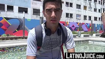 Preview 2 of Arabic Girl Woodman Casting - LatinoJuice.com - Bruno &amp_ Lio - Utilizing my blessed huge cock to penetrate bearded Lios wet hole