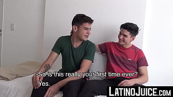 Preview 2 of Xvideos Moms - LatinoJuice.com - Tommy &amp_ Walter - I undressed my boyfriend Tommy so I can slide his fat cock between my hungry lips