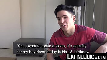 Preview 1 of Xvideos Moms - LatinoJuice.com - Tommy &amp_ Walter - I undressed my boyfriend Tommy so I can slide his fat cock between my hungry lips