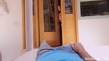 Preview 1 of Kitten Xxx Porn - Bigass stepsis Valentina Jewels POV fucked and fed with cum