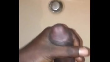 Preview 3 of 2 House Whores - Black fwb jerks off in bathroom