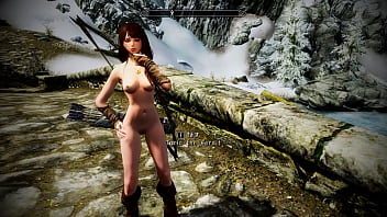 Preview 2 of Tinny Milf - [SKYRIM MOD] Sexy Battle with Dragon Returns