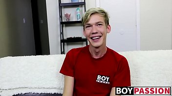 Preview 1 of Wonderful Hijab Ass - Twink laying alone and stroking cock before using toy