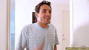 Preview 1 of Son Gone Mad - Autumn Falls gets her caramel pussy fucked like a spreadeagle by her stepbro!