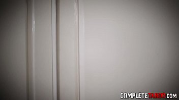 Preview 2 of Debra All Natural - Petite blonde teen facialized