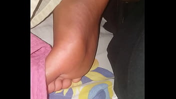 Preview 3 of Indian Naika Natasha Xxx - Cum on my step sister&#039_s feet while she snores