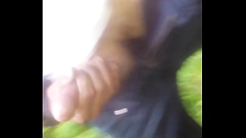 Preview 1 of Straight Video 4078 - Outdoor jerk off