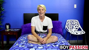 Preview 2 of Valeria Cristina - Impeccable young lad pulls on his cock after an interview