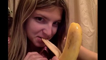 Preview 2 of Katy Borman Babe - Gina Gerson blowjob banana