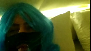 Preview 1 of Vedio Sex Scandal Malaysia Wife - Cum drenched tranny s. and takes shower in wife&#039_s sexiest friend&#039_s stolen lingerie
