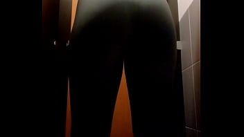 Preview 1 of Asian Eye Contact Pov Blowjob - Minxycee public toilet fucking brush