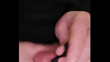 Preview 2 of Desi Teengirl - El. Zahnb&uuml_rste im Schwanz dann Silikon Nagel mit abspritzen Steel und Finger in peehole 2 cumshots mit ruiniert Orgasmus