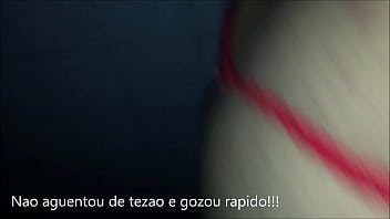 Preview 3 of Chitral Girl Xxx - Cdzinha LimaSp Dando com a calcinha fio vermelha borboleta atras da Cristina coroa da Ponte Rasa 15032019 Part1