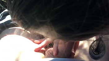 Preview 1 of Pakistani Ante Video - Head Slut Sucking cock in parking lot