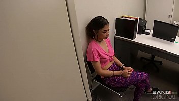 Preview 1 of Petite Fuckcom - Cuffed teenager rides cop