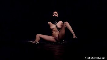 Preview 2 of Xxxcbnm - Tanned slut hard flogged in bondage