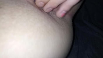 Preview 3 of Blood Leaking Sex - Blondie plays with tight asshole