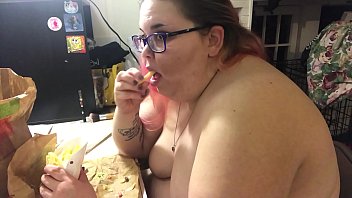 Preview 4 of Magma Film Pick Up - Bbw mukbang