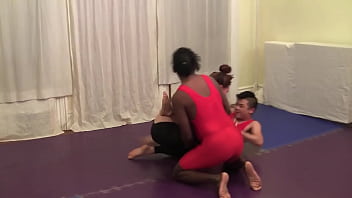 Preview 1 of Jav Qmov - Veve lane wrestling