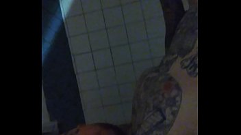 Preview 1 of Prita Li - Exercising my Dick in the shower. Big White Cock doing kegels with wet face towel..