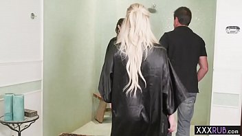 Preview 2 of Black Sixy 2012 - Big tits teens banged by a new client witjh big cock