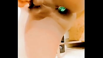Preview 4 of Indian Bathroom - Flashing small dick and crossdressing compilation
