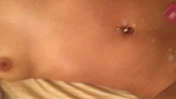 Preview 4 of Leya Falcon Xxx 201 - Comendo novinha sem camisinha e gozando na barriga da safada