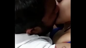 Preview 3 of Anal Cumshot Slutload - Cute desi girl hot kissing romantically and boob pressed