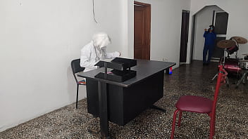 Preview 1 of Latest Arabic New Xxx - THE DOCTOR HAS SEX WITH HIS SECRETARY IN THE CUSTOMER SERVICE OFFICE. SHE RIDES HIM VERY SENSUALLY ON THE DESK AT WORK