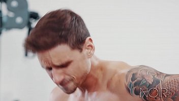 Preview 4 of Sunn My - NOIR MALE Alone 2Gether in Gym? Eat &amp_ Fuck that HOT ASS