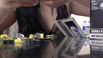 Preview 4 of Crying Bdsm Thai - Deutsch Asiatin baut Lego sexy POV