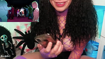 Preview 2 of Japanese Sleeping - REACCIONANDO A &quot_Mystery Bang hentai&quot_ HALLOWEEN 2024