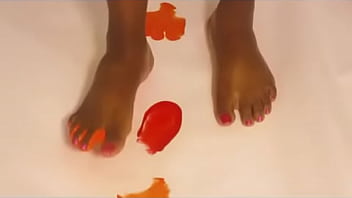 Preview 1 of Big Double Big - Foot Painting