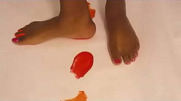 Preview 4 of Big Double Big - Foot Painting