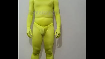 Preview 1 of Fug Sex Girl Baby - Zentai man real hero. Zentaisspandex hero. Zentai spandex hero. Spandex hero. Neon zentai yellow zentai.