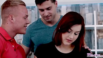 Preview 1 of Hard Pani - Naughty hotties seduce Charlie Red and focus on learning how to fuck both guys and gals!
