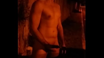 Preview 1 of Low Cut Hair Ebony - Exhibicionist Street Cum Handsome Beard Gay Feet Exibicionista Outdoors