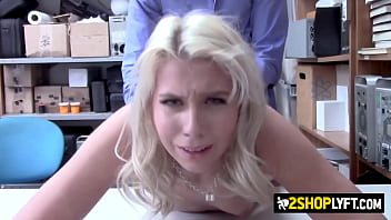 Preview 4 of Massage On Yoga Room - White fat cock breaking ptetite&#039_s pussy in the office