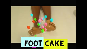 Preview 4 of First Bondage - Foot Cake