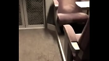 Preview 1 of Door Breaks - cute girl giving head in train