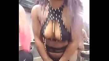 Preview 2 of Flashing The Plumber - Lakisha holmes live
