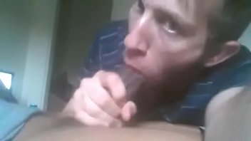 Preview 1 of Son Gir - Gay White Boy Worships/Deepthroats Huge BBC
